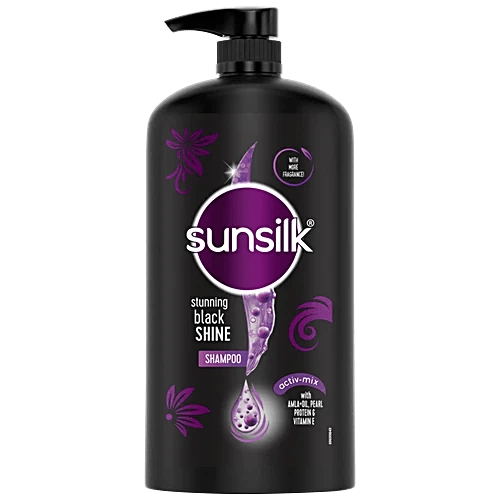 Sunsilk - Stunning Black Shine Shampoo (1L)