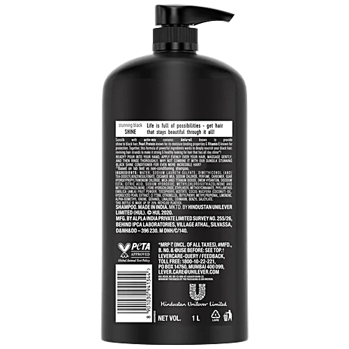 Sunsilk - Stunning Black Shine Shampoo (1L)