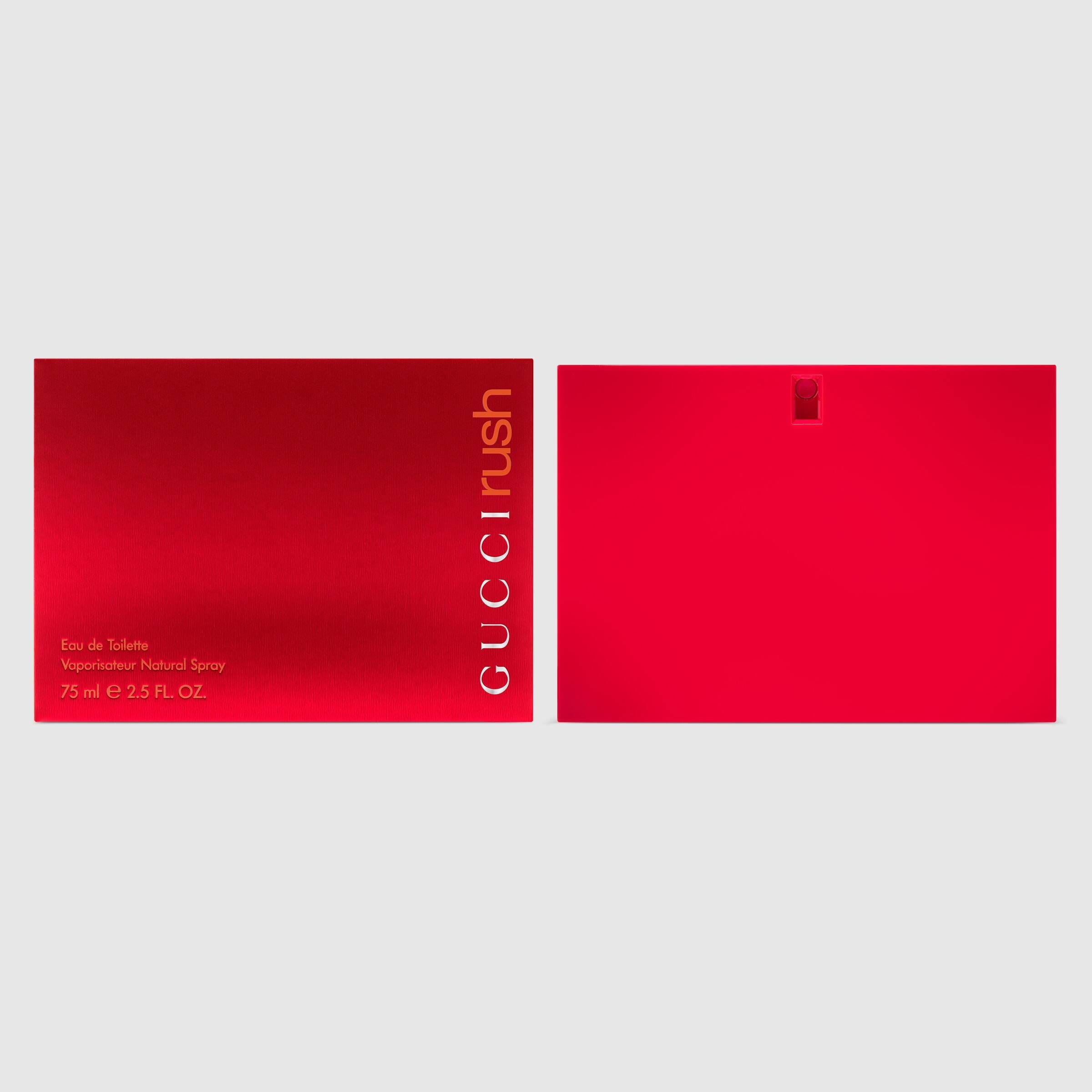 GUCCI - RUSH EAU DE TOILETTE PERFUME FOR WOMEN - 75mL