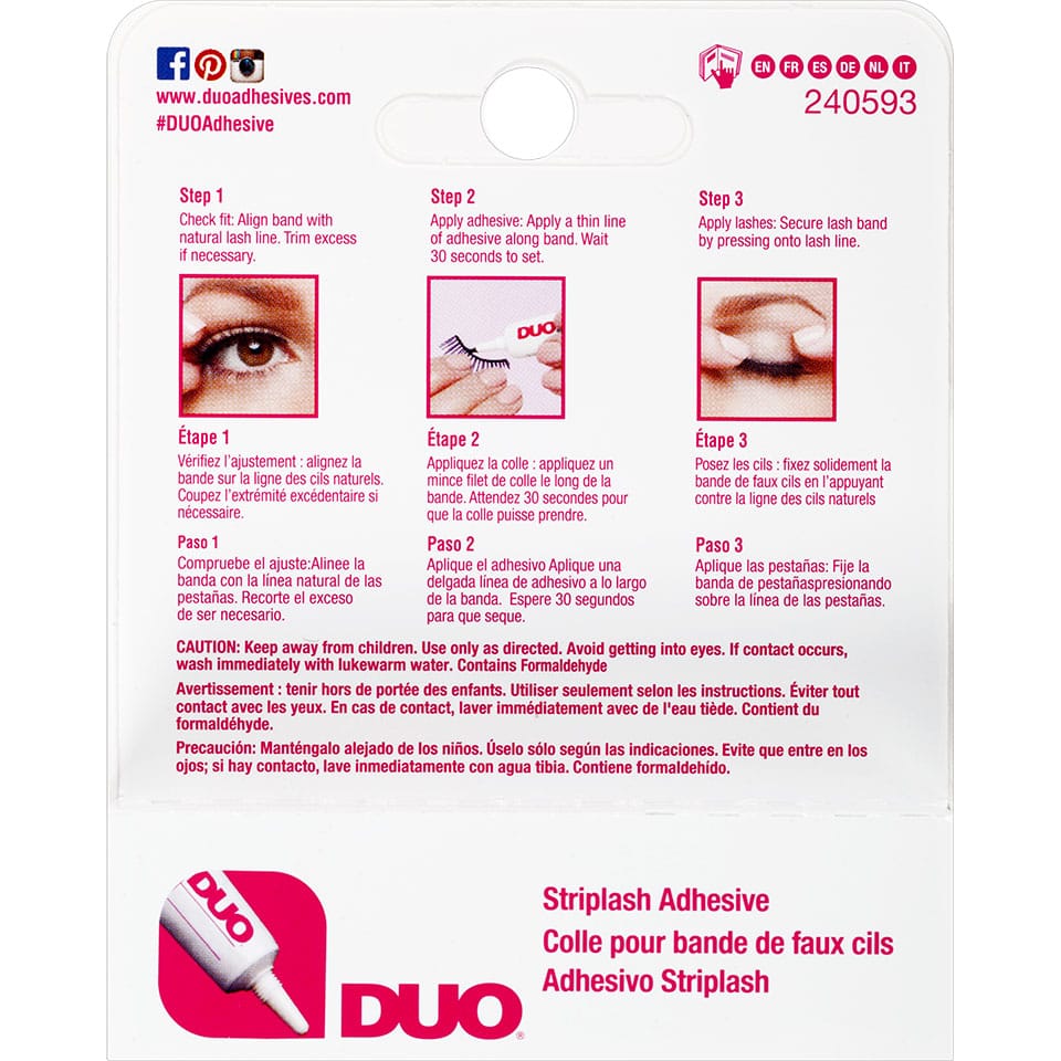Duo - Striplash Adhesive Dark Pink (7g)
