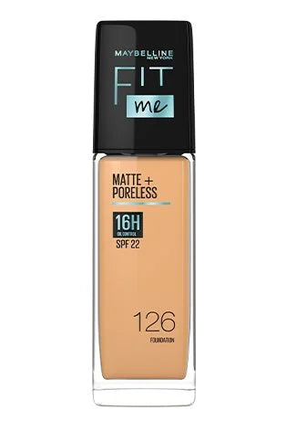 Maybelline New York - Fit Me Matte+Poreless Liquid Foundation With Pump