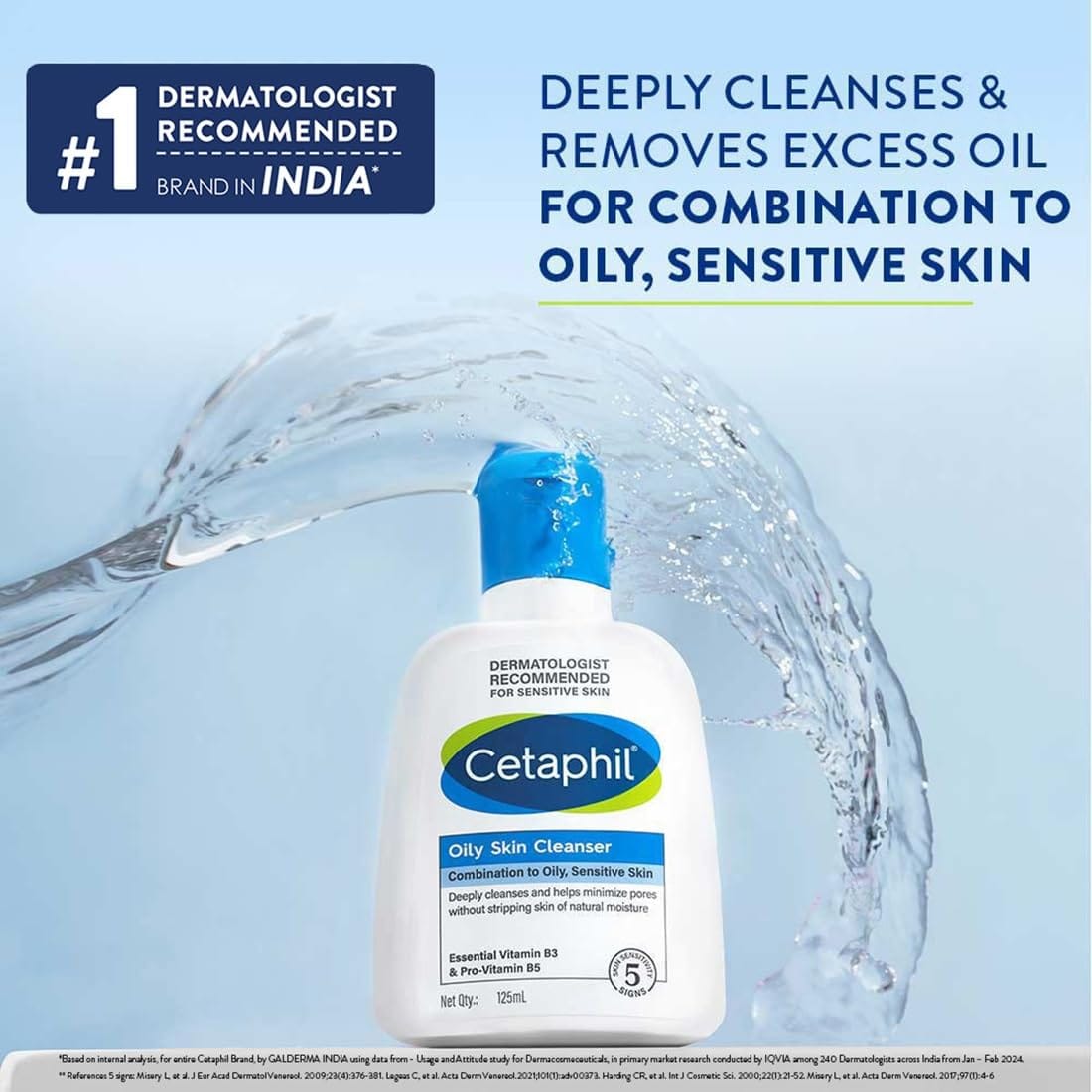 Cetaphil - Oily Skin Cleanser (125ML)