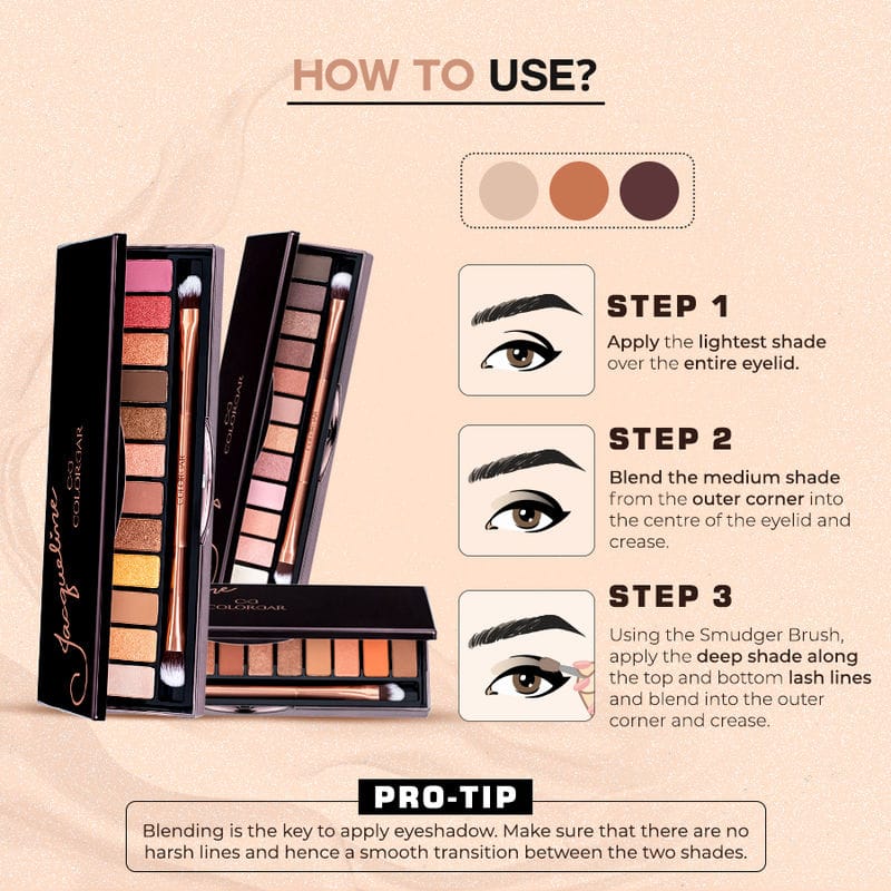 Colorbar - X Jacqueline Just Nude Eyeshadow Palette (18g)