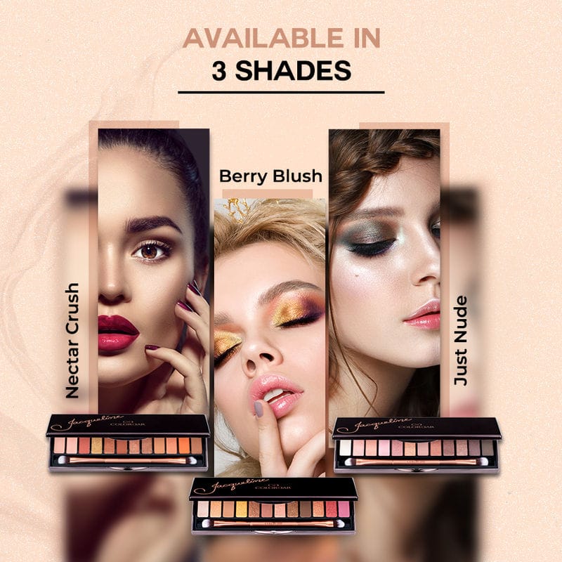 Colorbar - X Jacqueline Just Nude Eyeshadow Palette (18g)