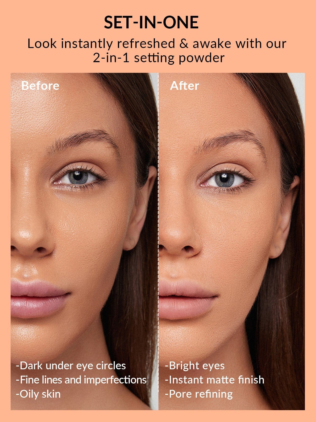 Sheglam - INSTA-READY FACE & UNDER EYE SETTING POWDER DUO - (BISQUE)