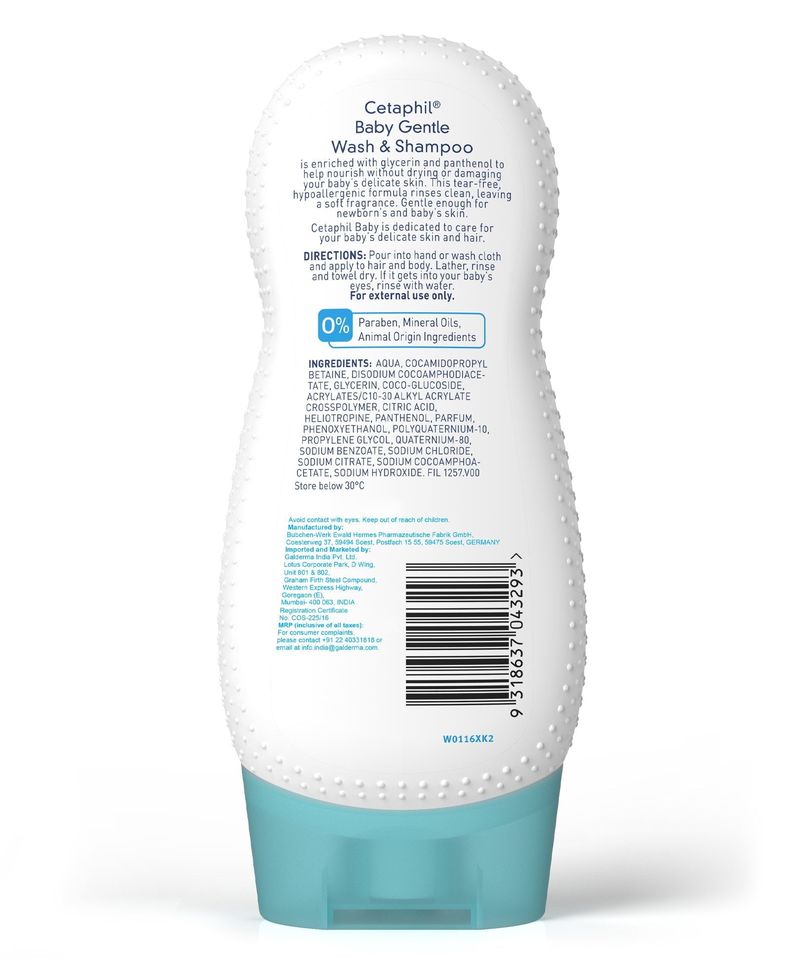 Cetaphil - Baby Gentle Wash & Shampoo (230mL)