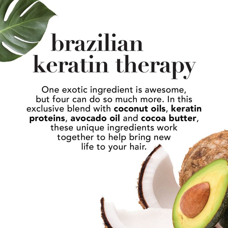 OGX - Ever Straightening Brazilian Keratin Therapy Shampoo (385mL)