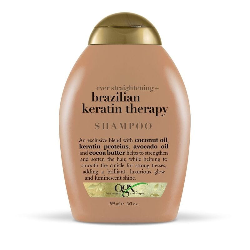 OGX - Ever Straightening Brazilian Keratin Therapy Shampoo (385mL)