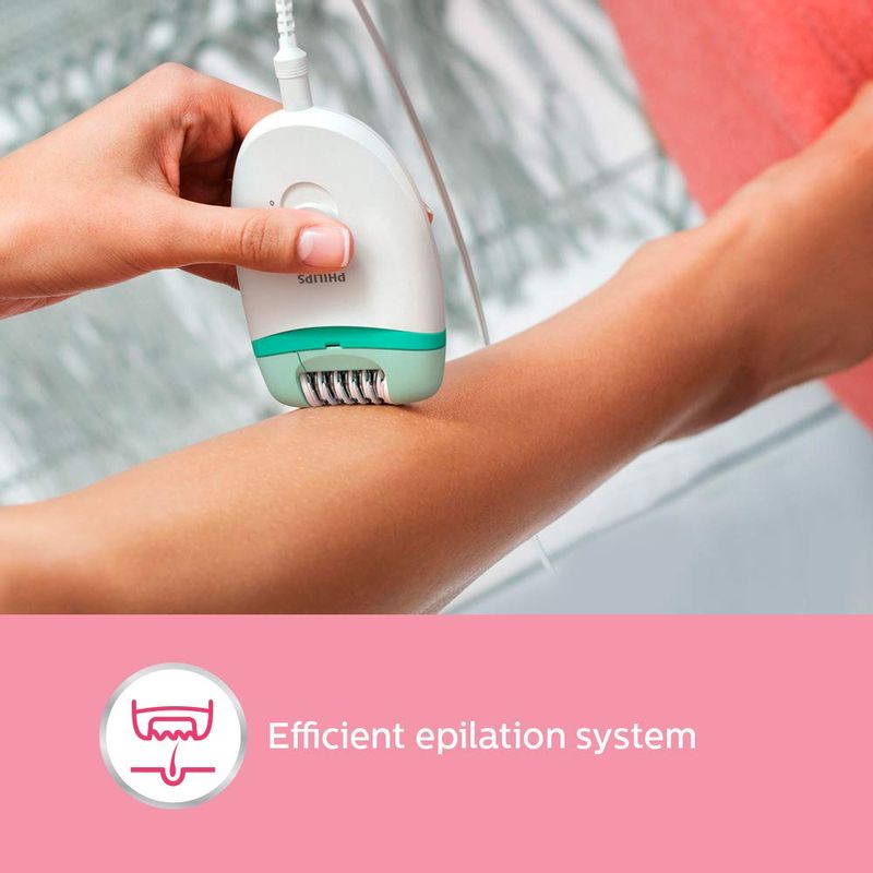 Philips - Epilator BRE245 - White