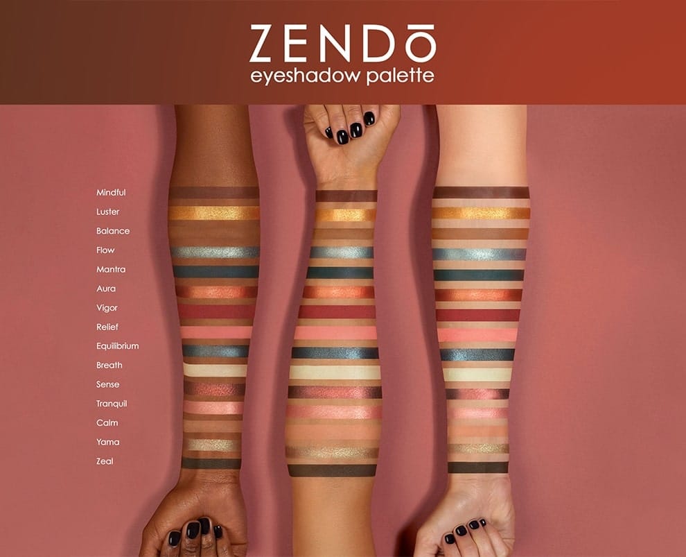 Natasha Denona Zendo Eyeshadow Palette (Net. Wt. 19.25 g / 0.67 oz)