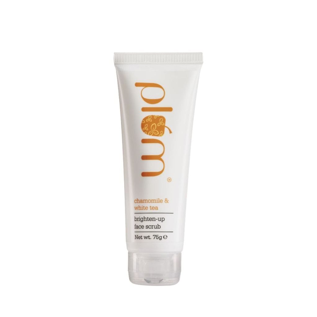 Plum Chamomile & White Tea Brighten-Up Face Scrub {75g}