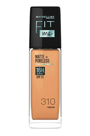 Maybelline New York - Fit Me Matte+Poreless Liquid Foundation With Pump