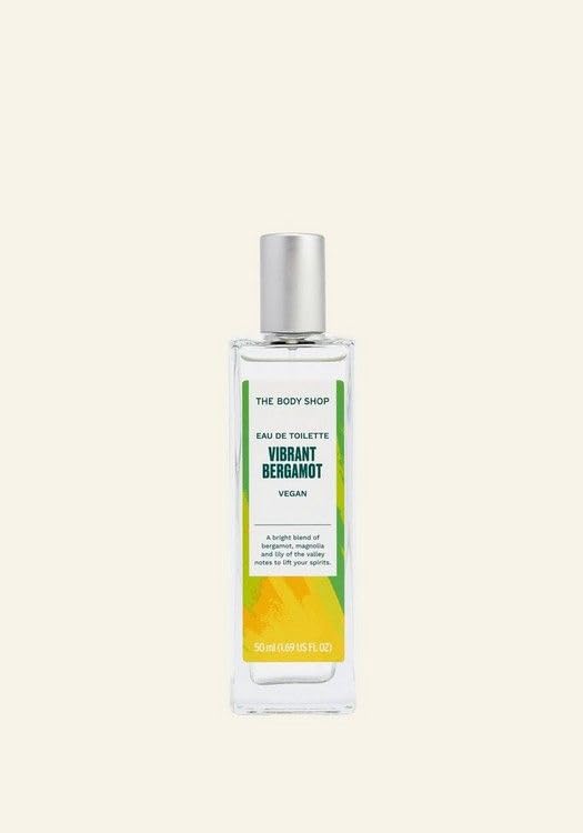 The Body Shop Vibrant Bergamot Eau de Toilette, 1.69 fl oz