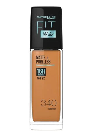 Maybelline New York - Fit Me Matte+Poreless Liquid Foundation With Pump