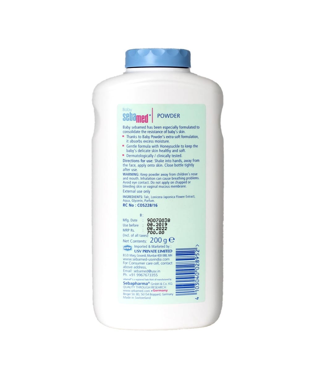 Sebamed - Baby Sebamed Powder with Honeysuckle (200g)