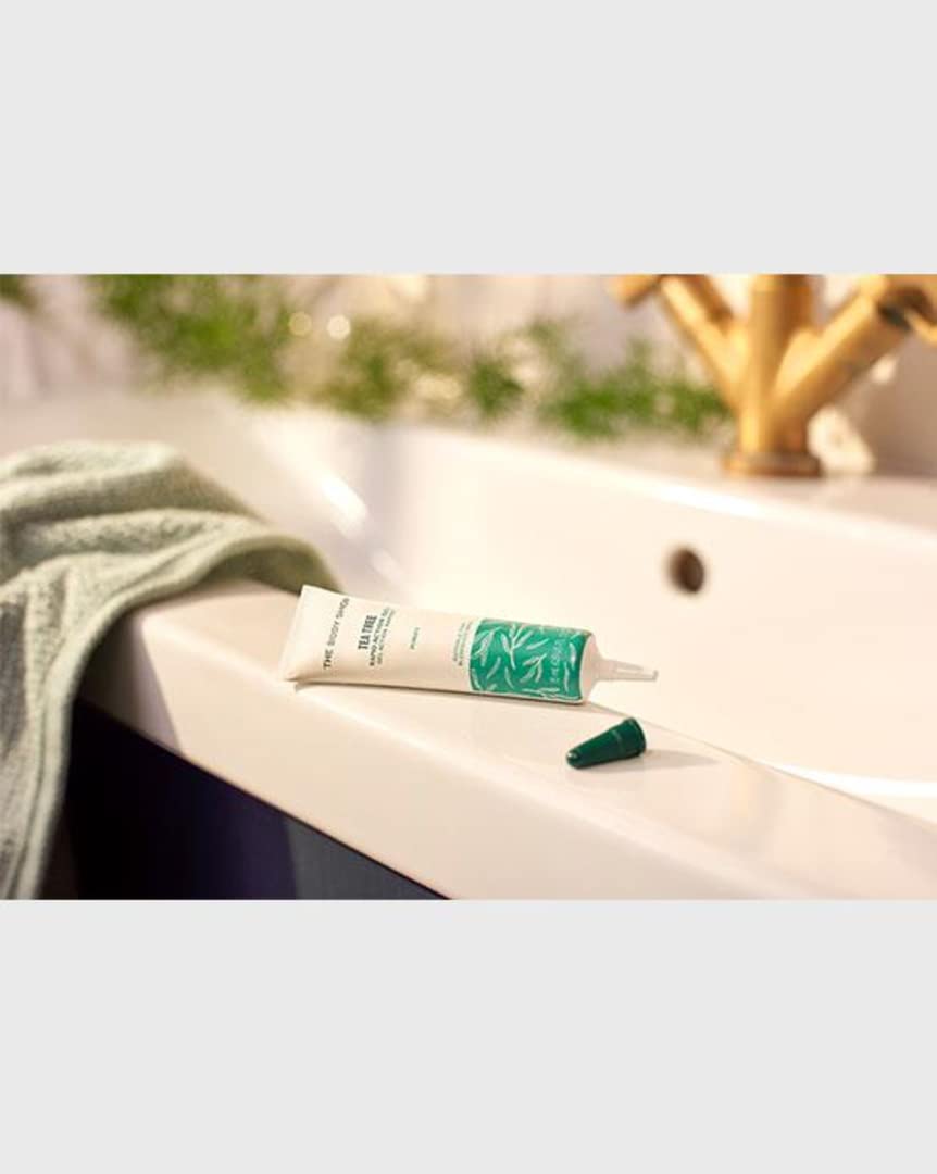 The Body Shop Tea Tree Rapid Action Gel, for Oily, Blemished Skin, Purifying, Vegan 0.5 Fl Oz