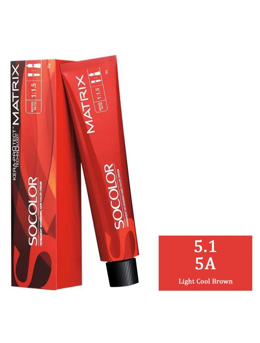 Matrix - 5.1 5A (Light Cool Brown) SOCOLOR (90g) Hair Color