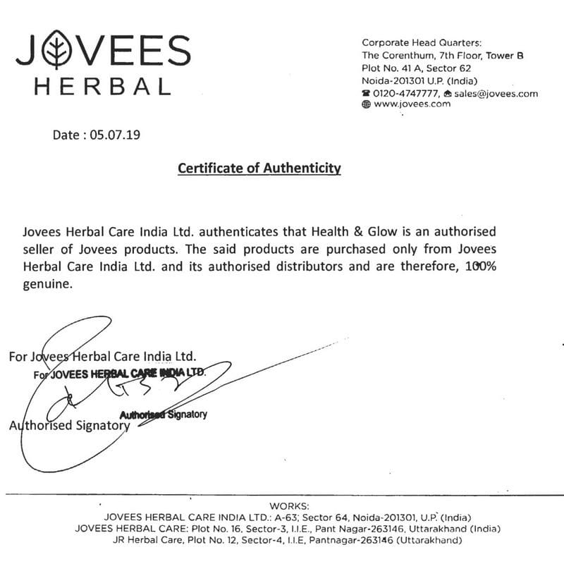 Jovees - Henna and Brahmi Herbal Mehendi (150gm)