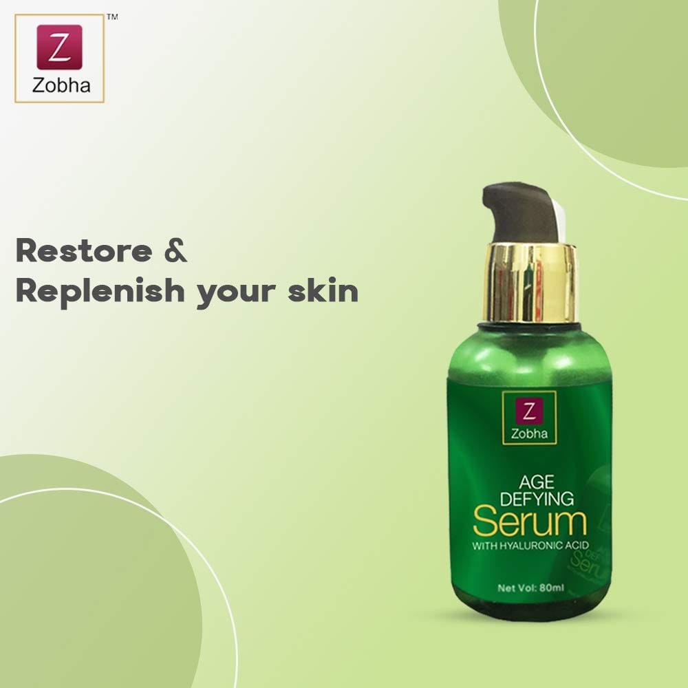 Zobha - Age Defying Face Serum With Hyaluronic Acid (80ml)