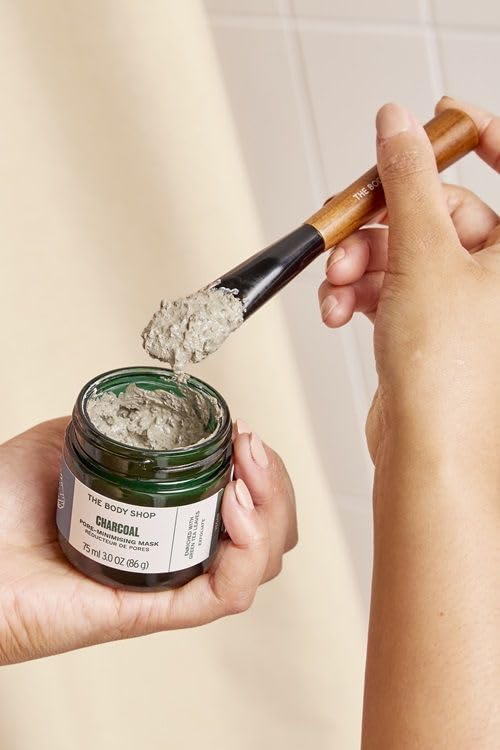 The Body Shop Charcoal Face Mask, Pore-Minimising, 75 ml