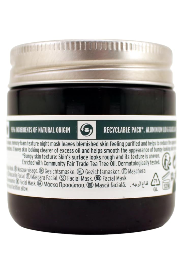 The Body Shop Tea Tree Skin Clearing Night Mask 2.6 Ounce