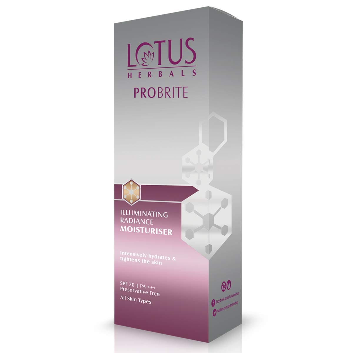 Lotus Herbals - Probrite Illuminating Radiance Moisturiser (50mL)