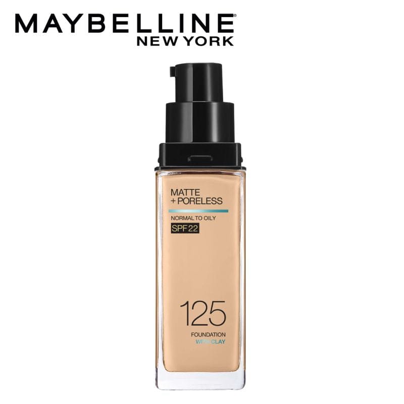 Maybelline New York - Fit Me Matte+Poreless Liquid Foundation With Pump