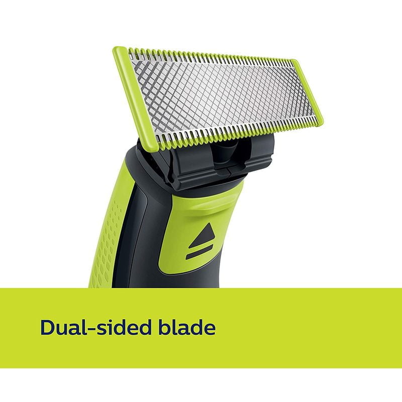 Philips - Oneblade Hybrid Trimmer And Shaver With 3 Trimming Combs (QP2525/10)