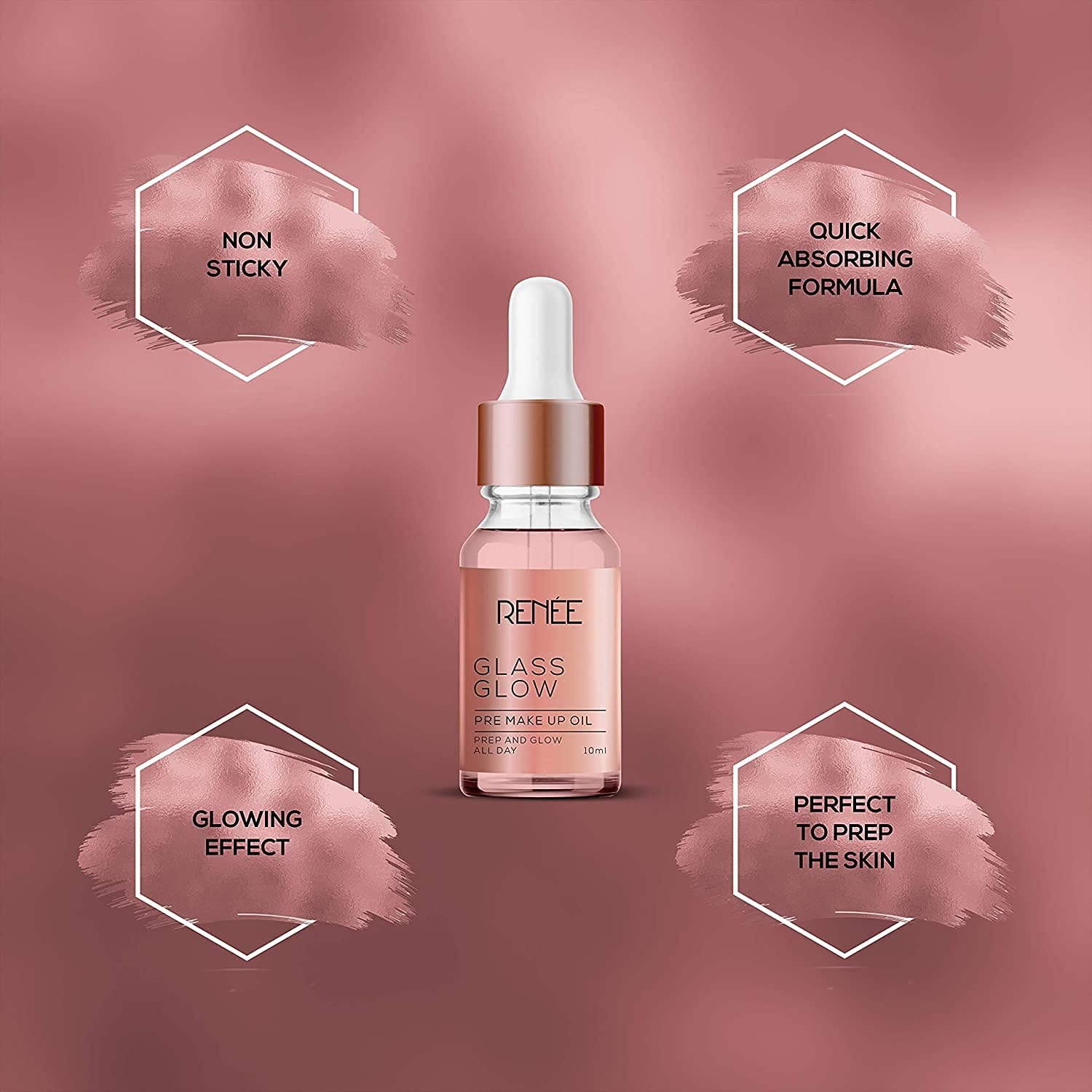 RENEE - Glass Glow Pre Make-up Oil (10mL)