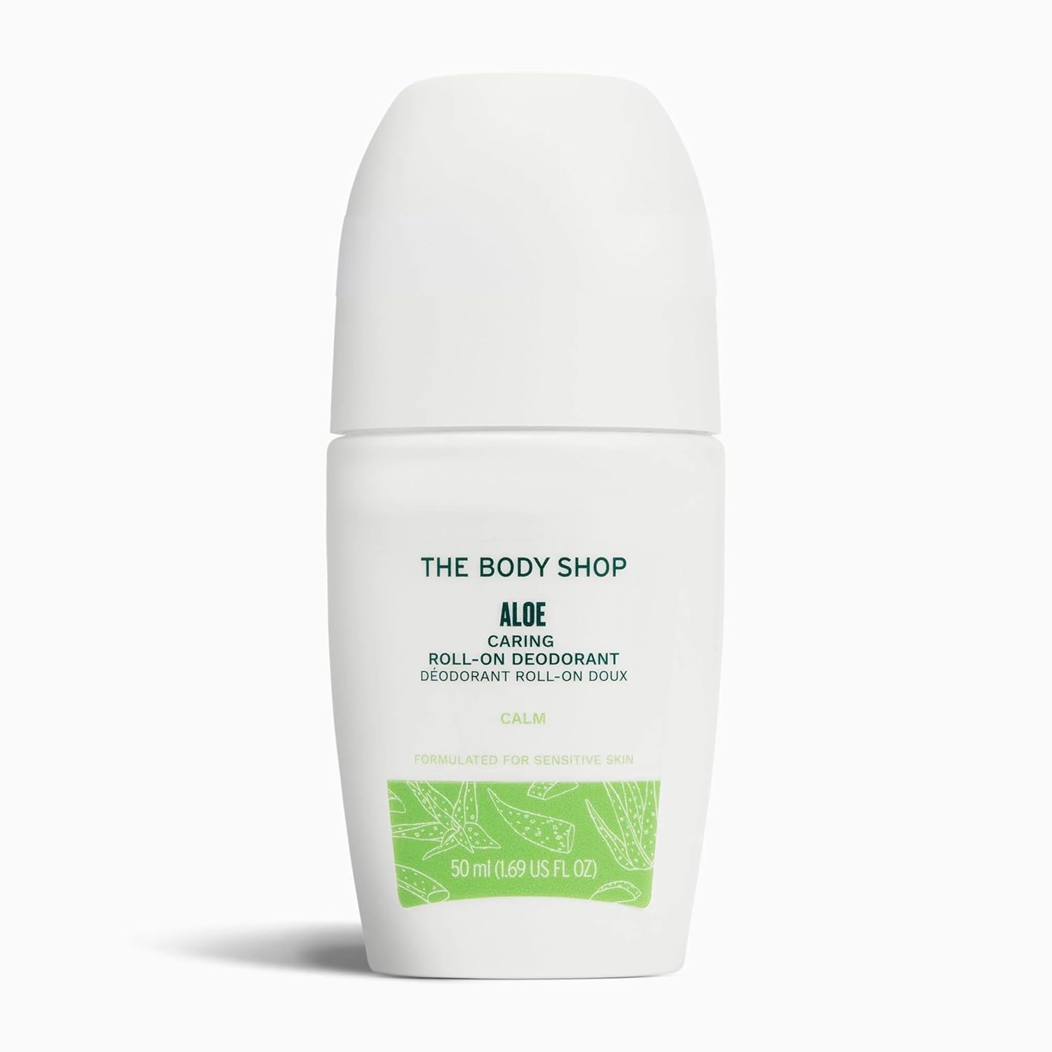 THE BODY SHOP Aloe Roll-On Deodorant, Caring Formula, 50 ML