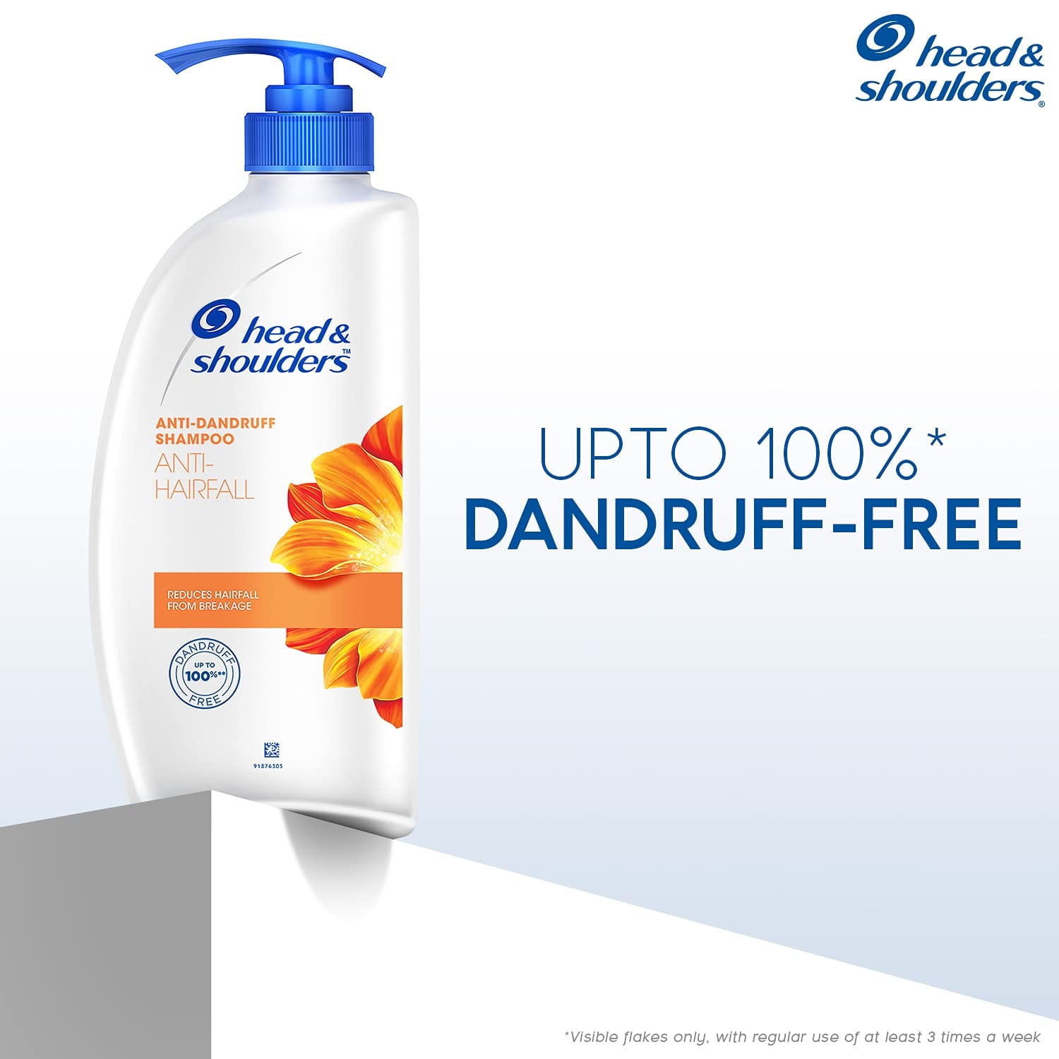Head & Shoulders - Anti-Hairfall, Anti-Dandruff Shampoo for Women & Men (650mL)