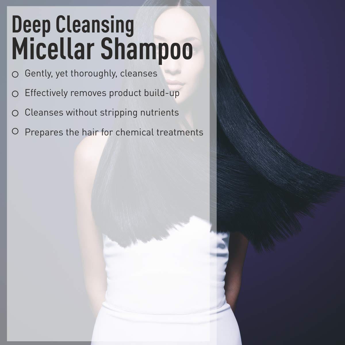 Schwarzkopf - Deep Cleansing Micellar Shampoo - (1000mL) 1lt