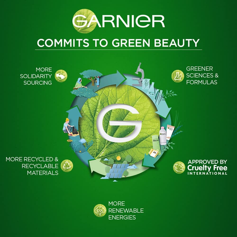 Garnier - Men Turbo Bright Anti-Pollution Double Action Facewash (100gm)