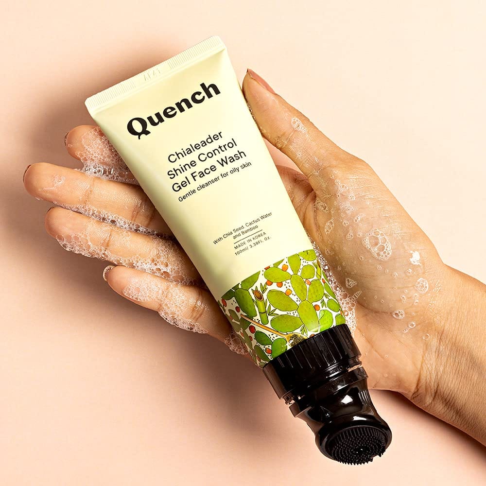 Quench - Botanics Chialeader Shine Control Gel Face Wash (100ml)
