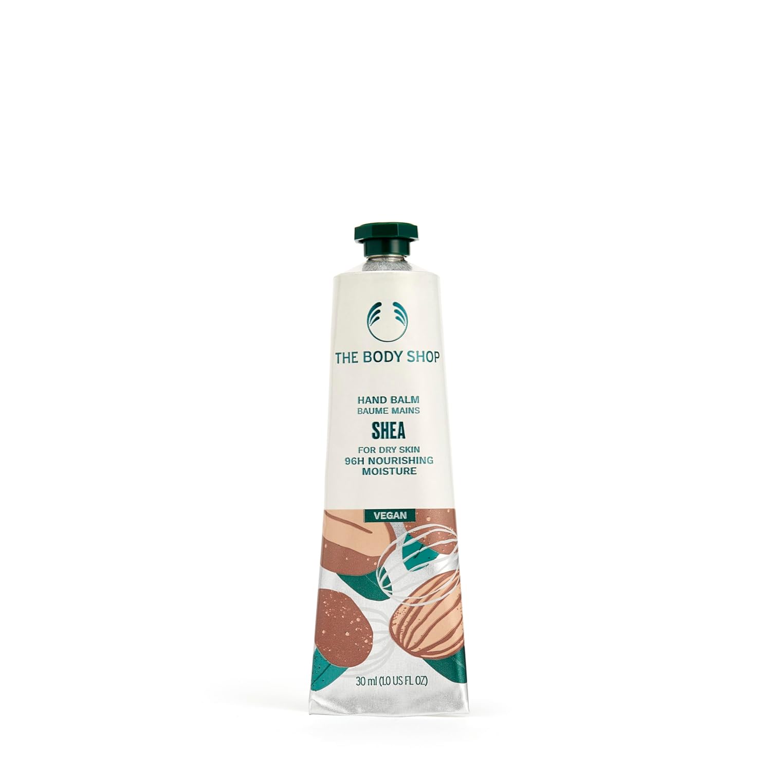 The Body Shop Shea Hand Cream – Nutty Fragrance, On-the-Go Hydration & Protection – 1.0 oz