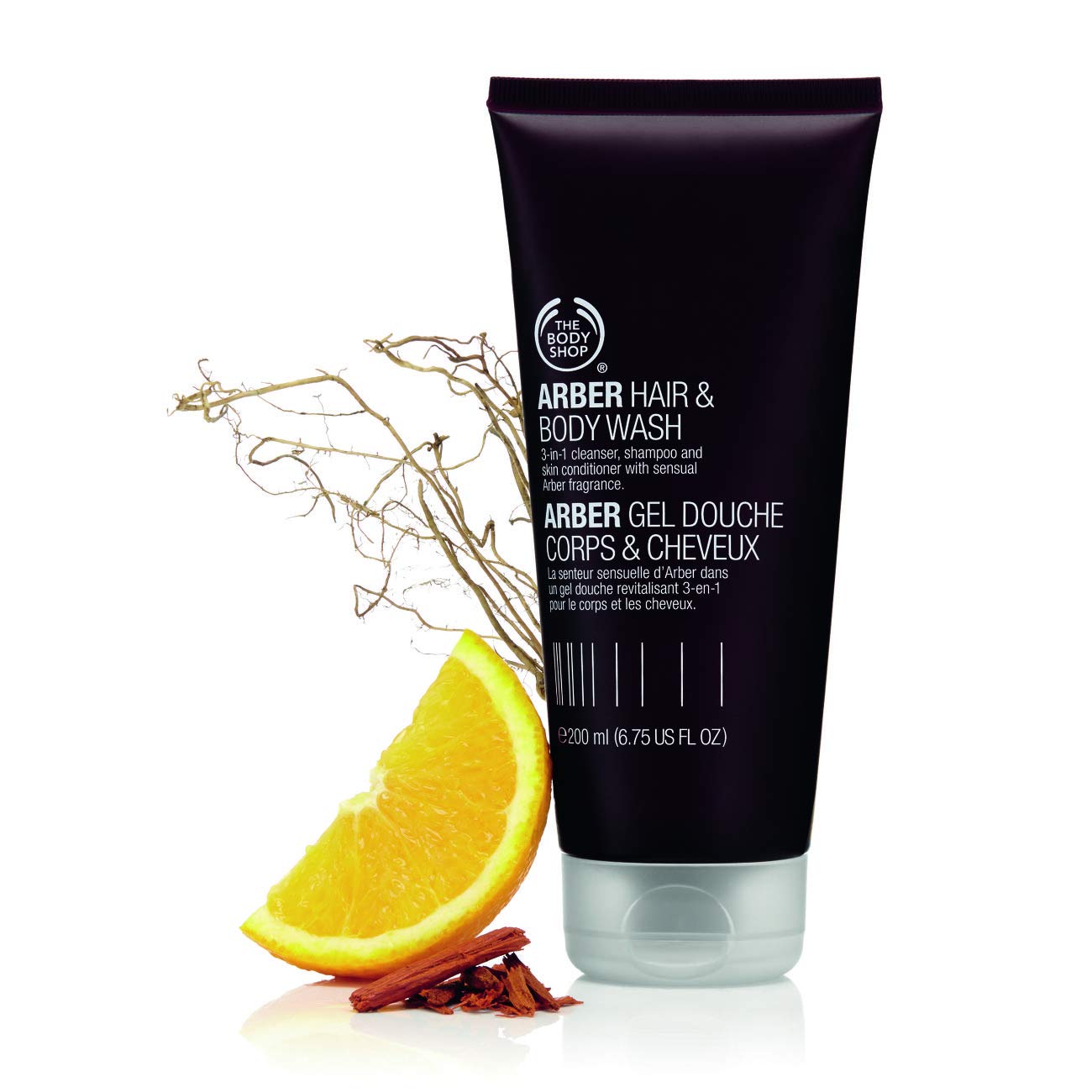 The Body Shop Arber Hair & Body Wash, 6.75-Fluid Ounce Visit the The Body Shop Store