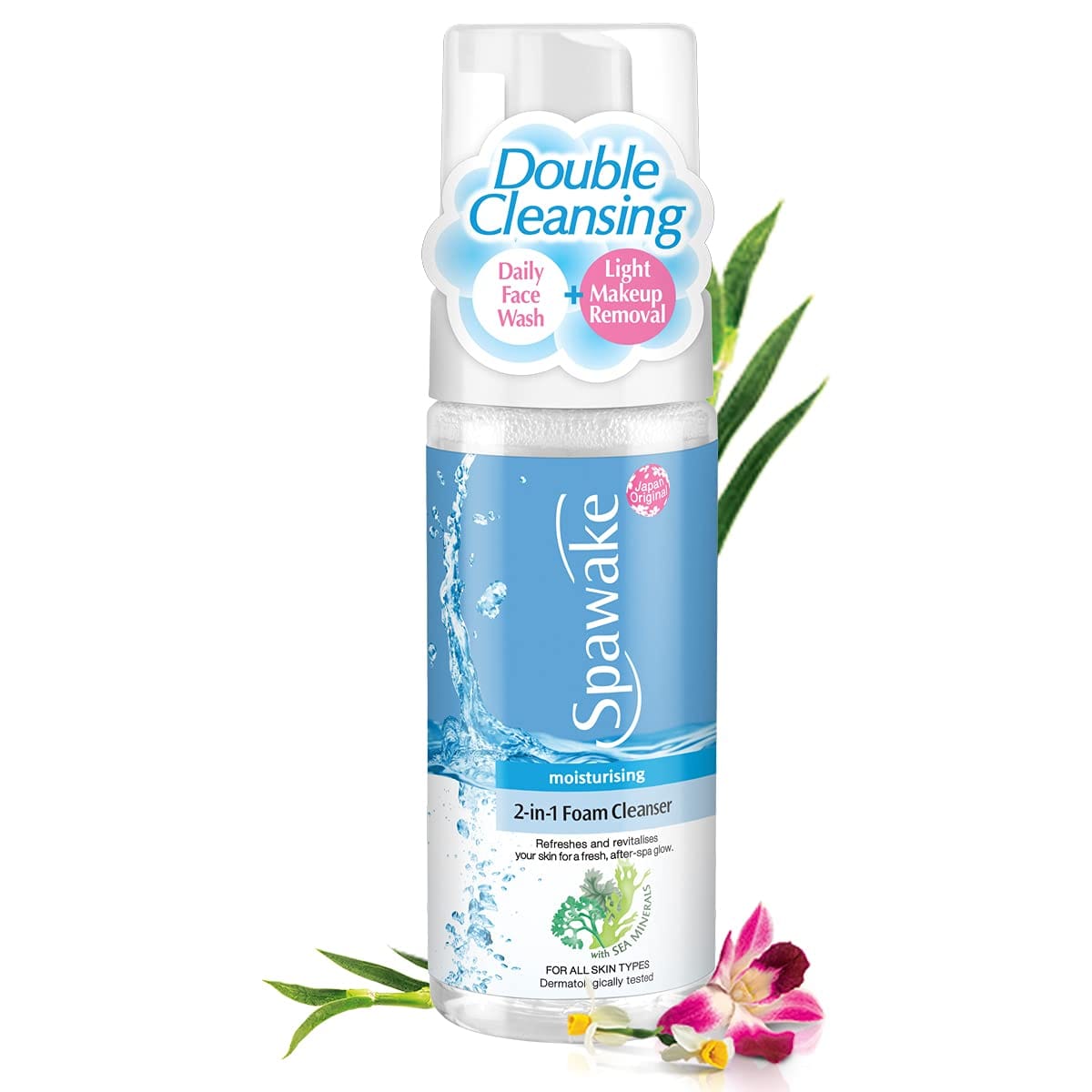 Spawake - Moisturising 2-In-1 Foam Cleanser (150ml)