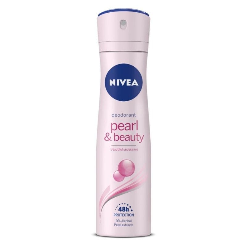 NIVEA Women Deodorant, Pearl & Beauty, for Beautiful Underarms & 48h Protection (150ml)