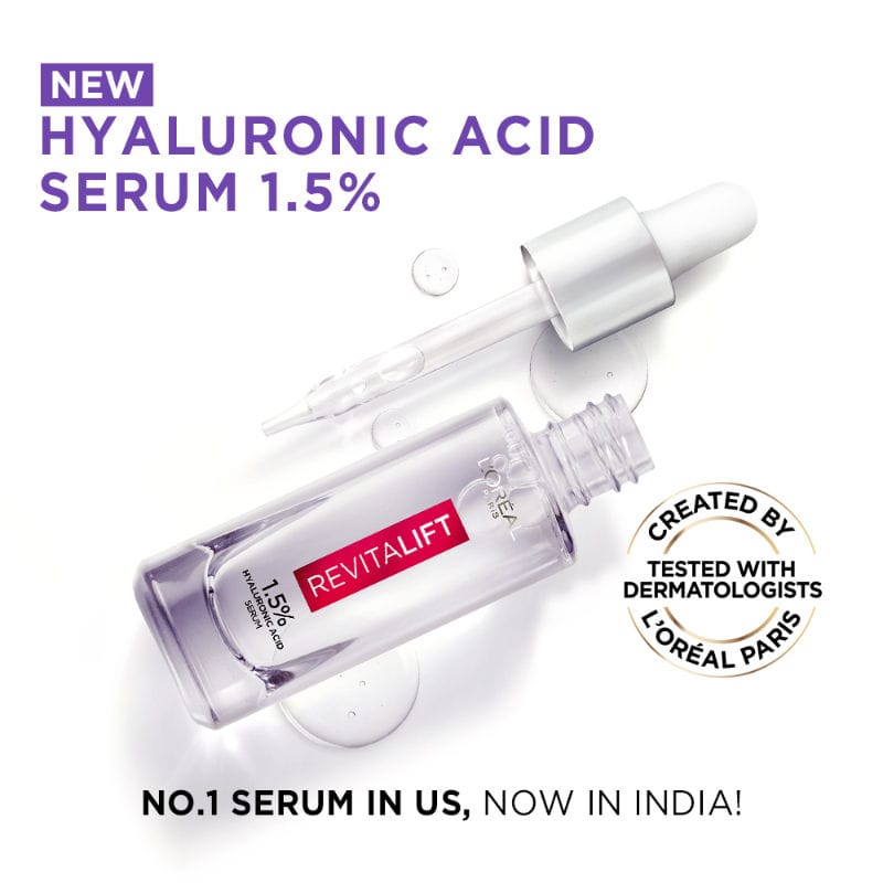 Loreal Paris - Revitalift 1.5% Hyaluronic Acid Face Serum (15mL)