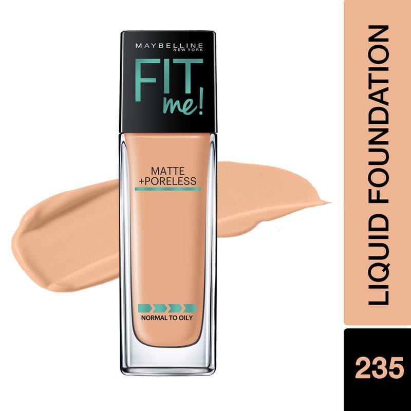Maybelline New York - Fit Me Matte+Poreless Liquid Foundation With Pump