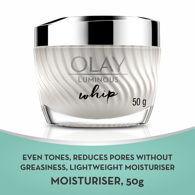 Olay - Luminous Whip Light AS Air Finish Active Moisturiser All Day (Non SPF) (50gm)