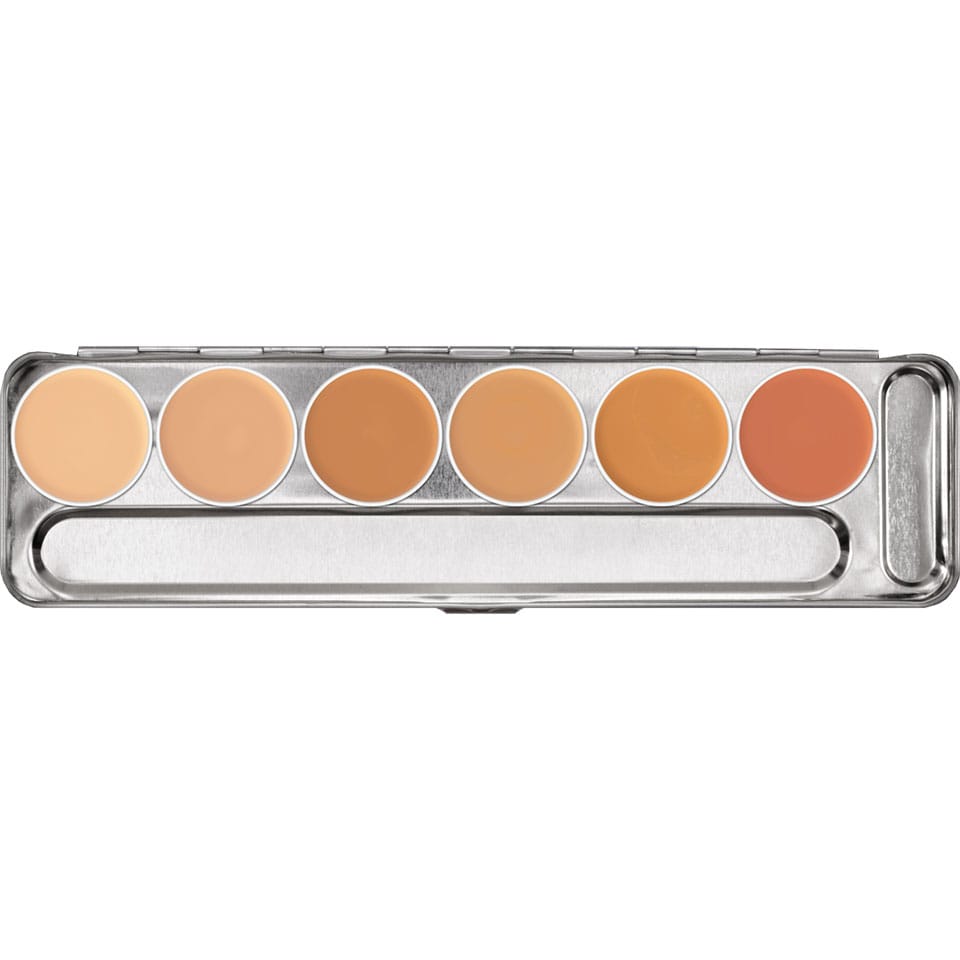Kryolan - DERMACOLOR CAMOUFLAGE CREME PALETTE (Delhi 1)