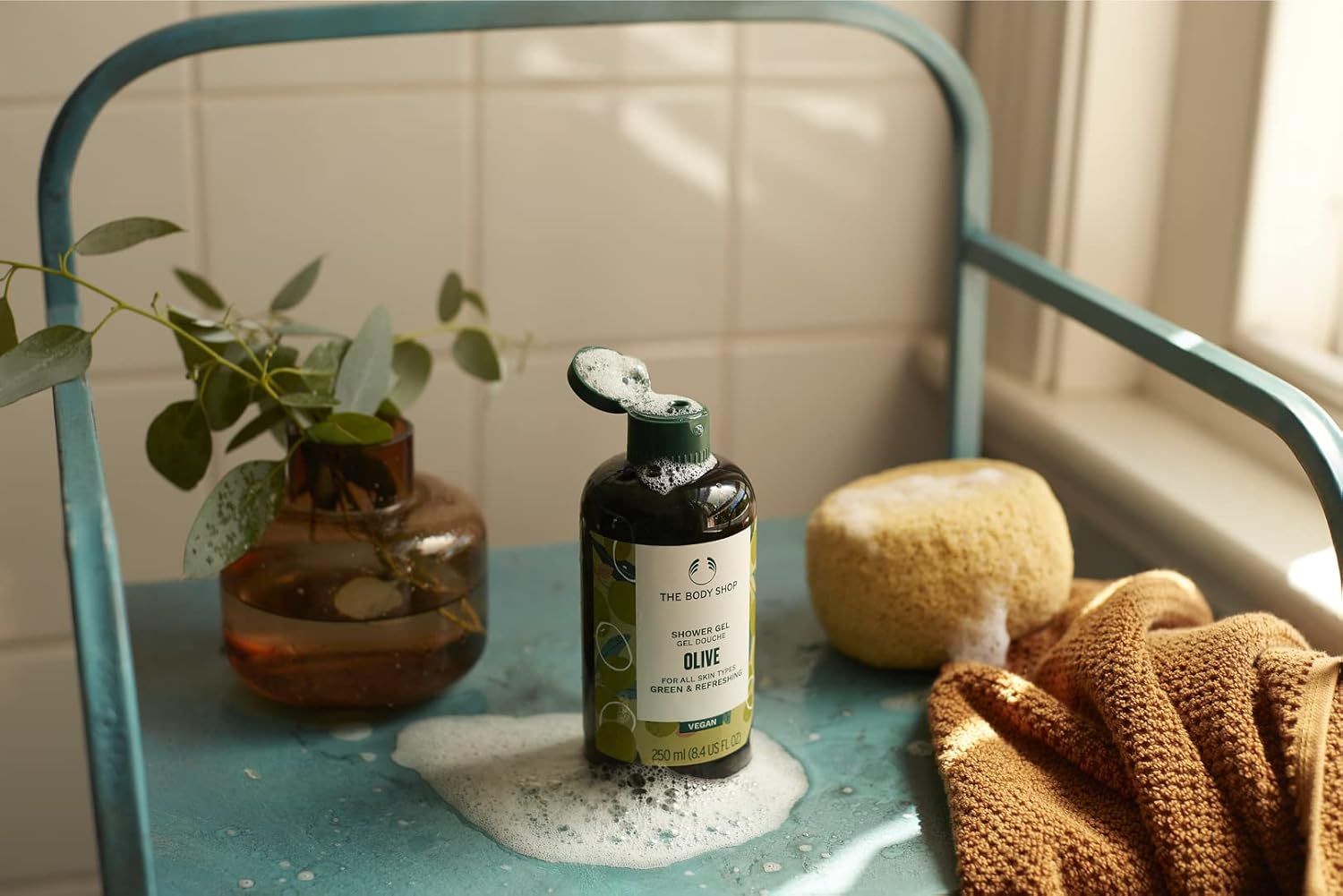 The Body Shop Olive Bath Shower Gel, 250 Ml