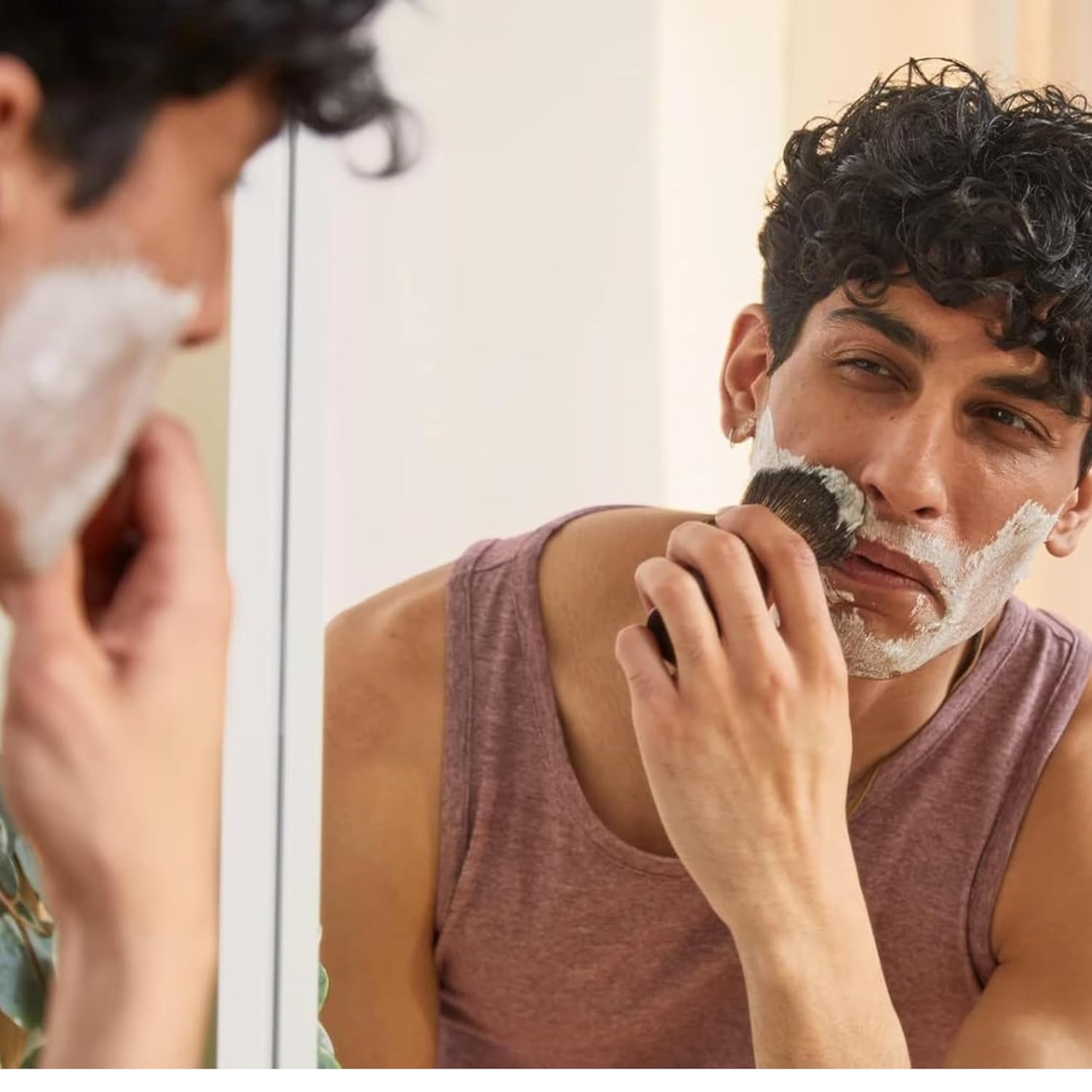 The Body Shop Maca Root & Aloe Softening Shaving Cream for Men, 6.7 Oz