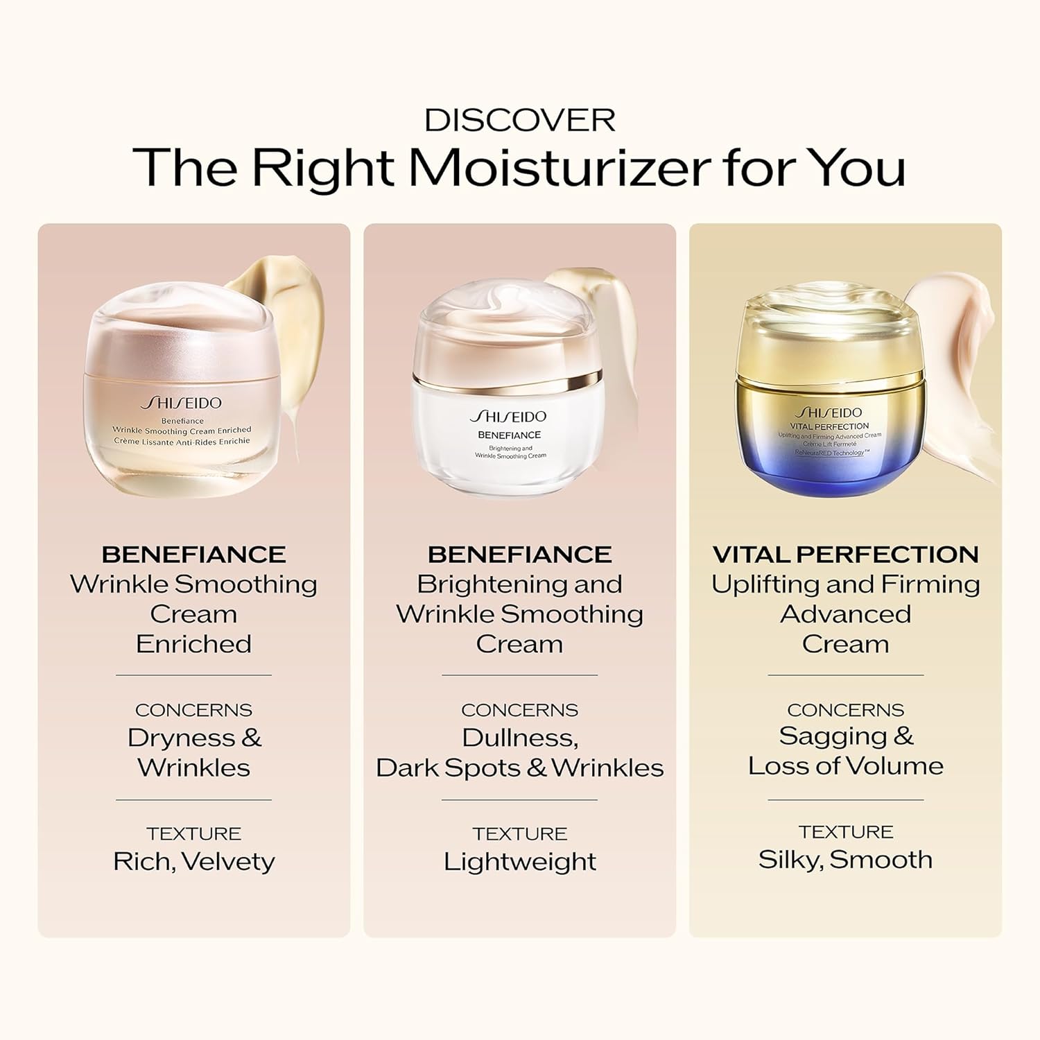 Shiseido Vital Perfection Uplifting and Firming Advanced Cream - 50 mL - Multi-Benefit Face Cream - Visibly Lifts & Firms