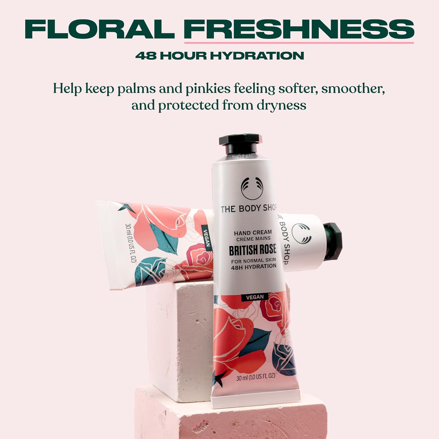 The Body Shop British Rose Hand Cream 30ml