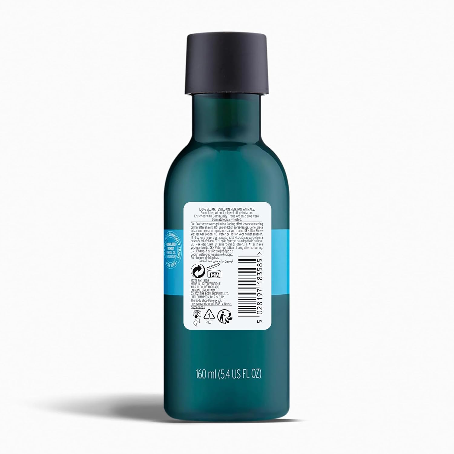 The Body Shop Maca Root & Aloe Post-Shave Water-Gel for Men – Calms & Soothes – Vegan – 5.4 oz