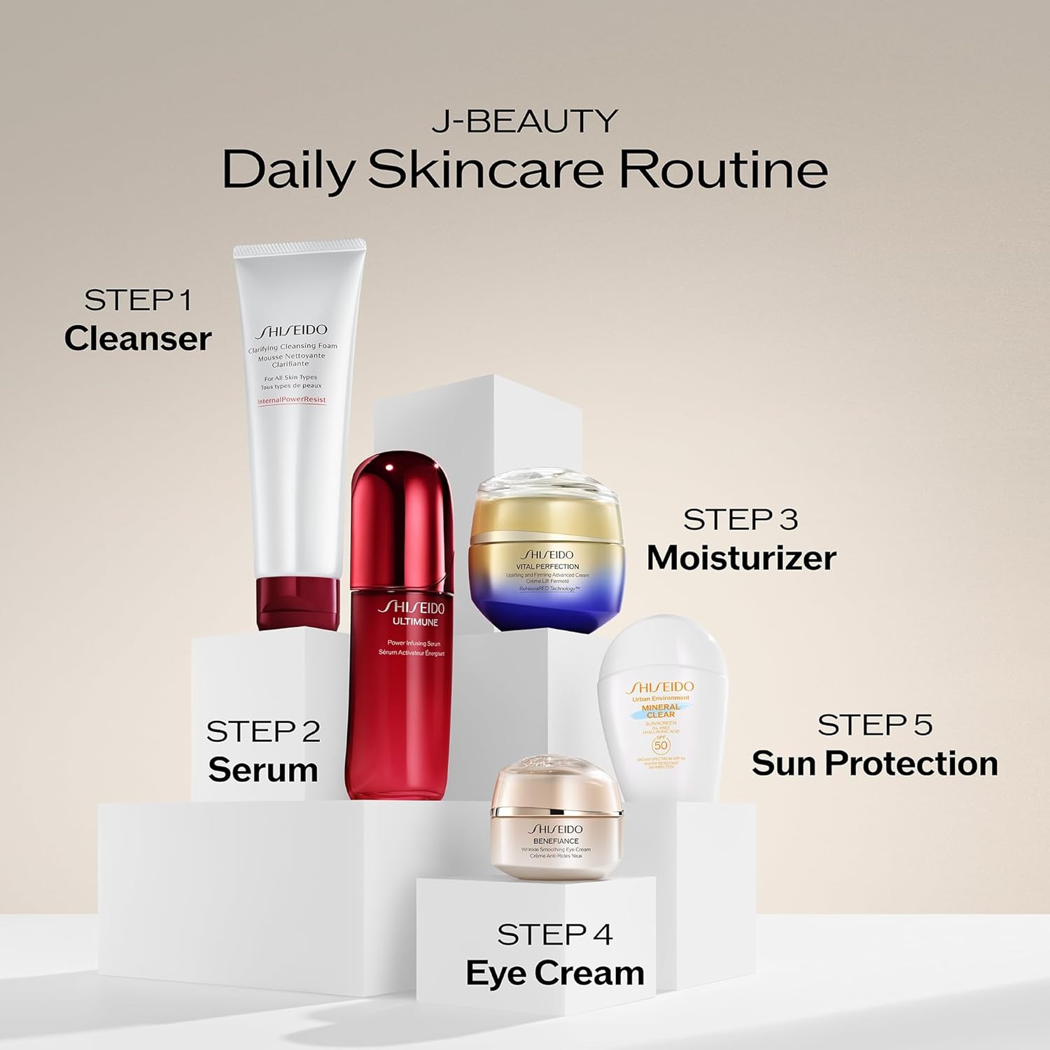 Shiseido Vital Perfection Uplifting and Firming Advanced Cream - 50 mL - Multi-Benefit Face Cream - Visibly Lifts & Firms