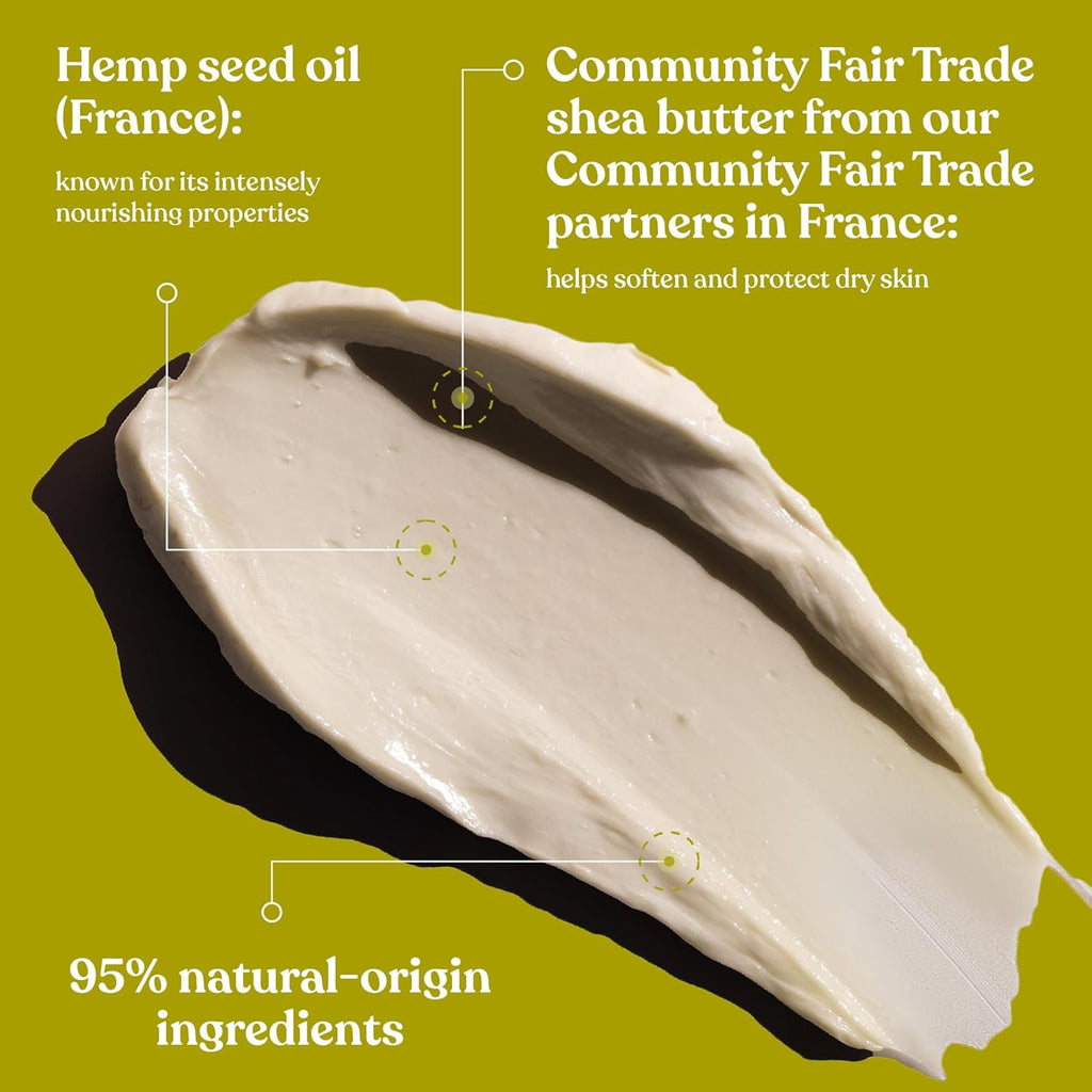 The Body Shop Hemp Foot Protector – Protecting & Hydrating Care for Ultra Dry Feet – 3.5 oz