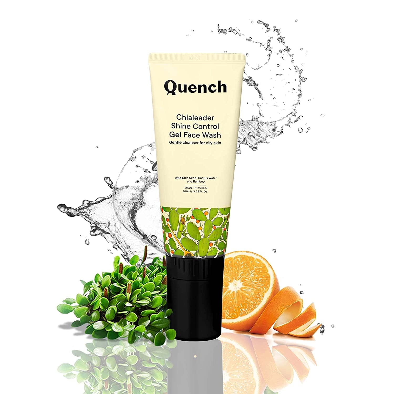Quench - Botanics Chialeader Shine Control Gel Face Wash (100ml)